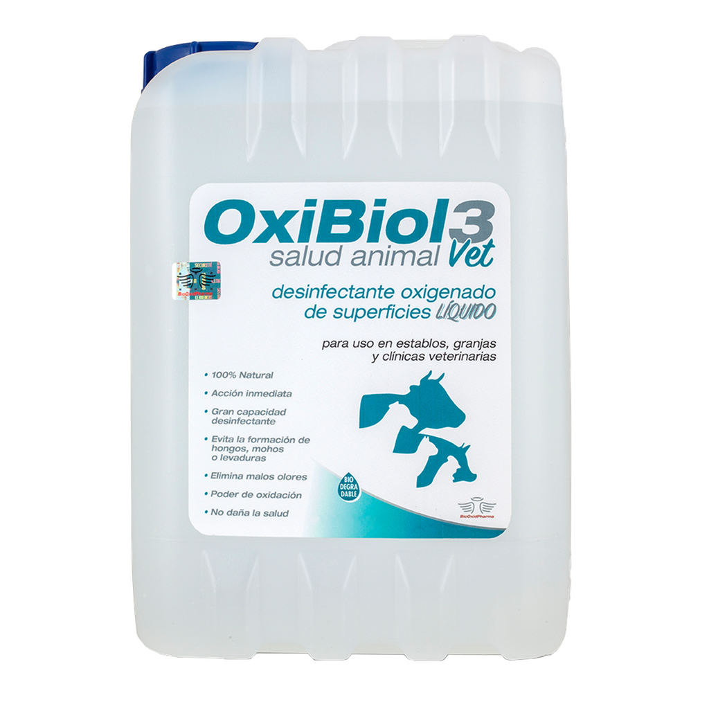 BIOOXIVET 3 ® SOLUCIÓN BIODESINFECTANTE 20 L.