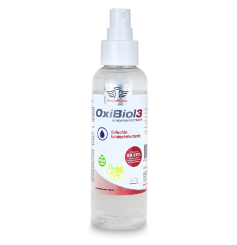 OXIBIOL 3 ® SOLUCIÓN BIODESINFECTANTE 120 ML.