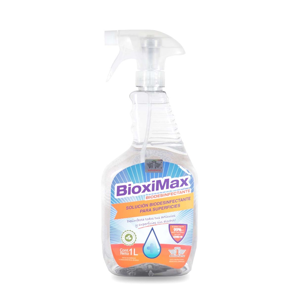 BIOXIMAX ® SOLUCIÓN BIODESINFECTANTE 1 L.