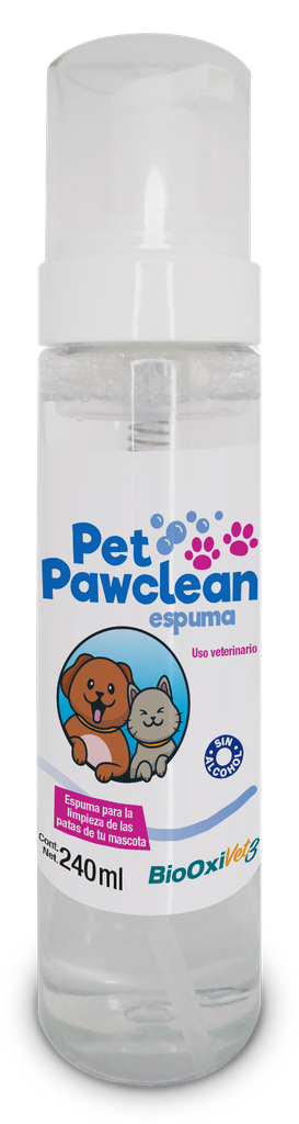 BIOOXIVET PET PAW CLEAN 240