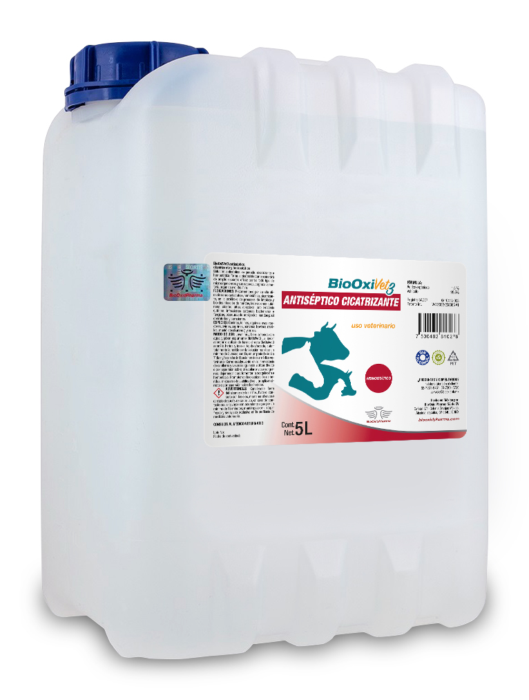 BIOOXIVET 3 ® ANTISÉPTICO CICATRIZANTE 5L