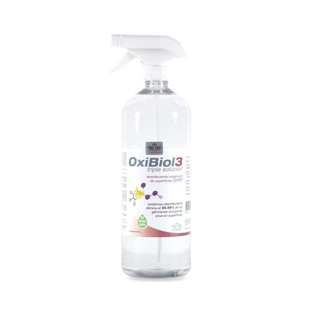 OXIBIOL 3 ® SOLUCIÓN BIODESINFECTANTE 1 L.