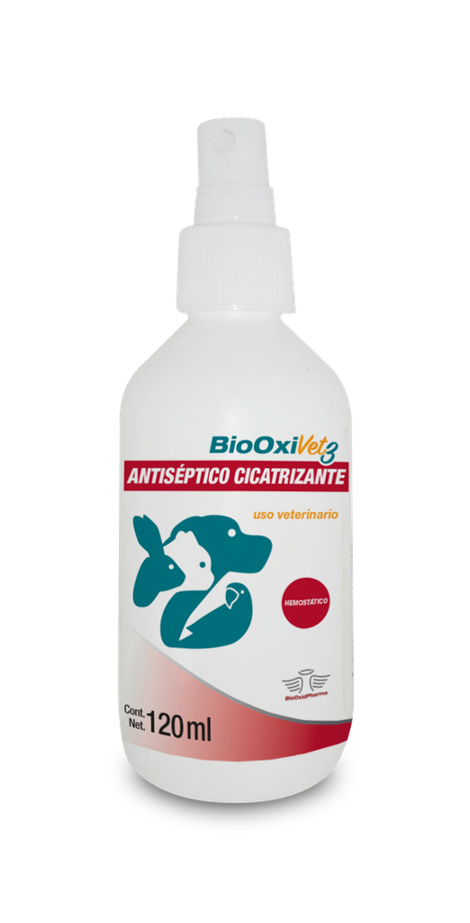 BIOOXIVET 3 ® ANTISÉPTICO CICATRIZANTE 120 X