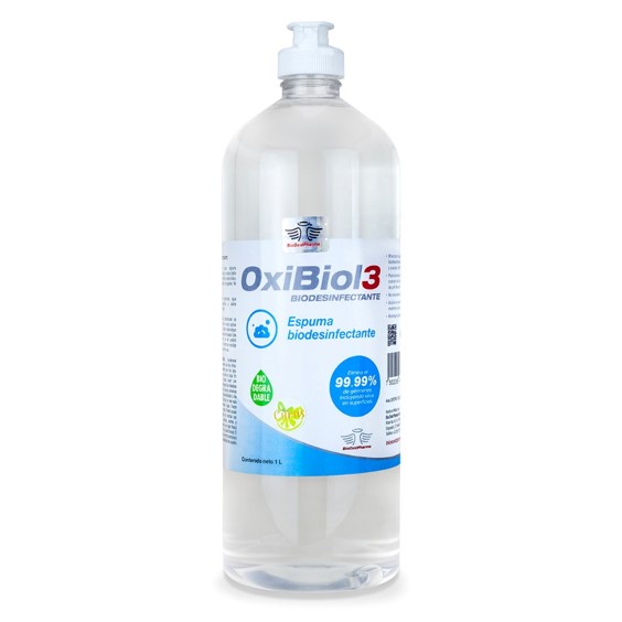 OXIBIOL 3 ® ESPUMA BIODESINFECTANTE REFIL 1 L.