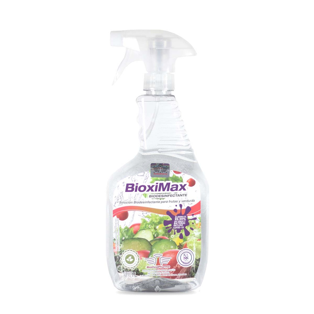 BioxiMax ® Biodesinfectante frutas y Verduras